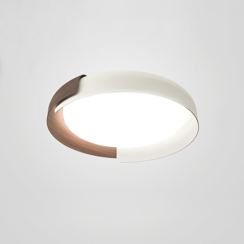 WalnutGlow Ceiling Light