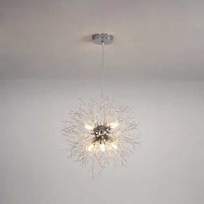 Crystal Chandelier - Dandelion Sparkle