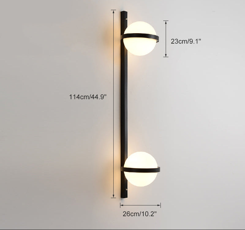 Plant Globe Wall Light