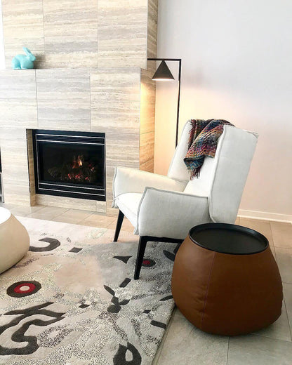 Adjustable Floor Lamp with Conical Shade