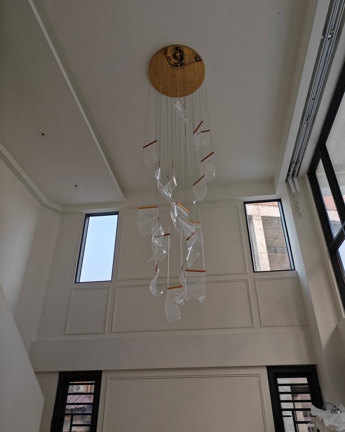 Brass Breeze Chandelier