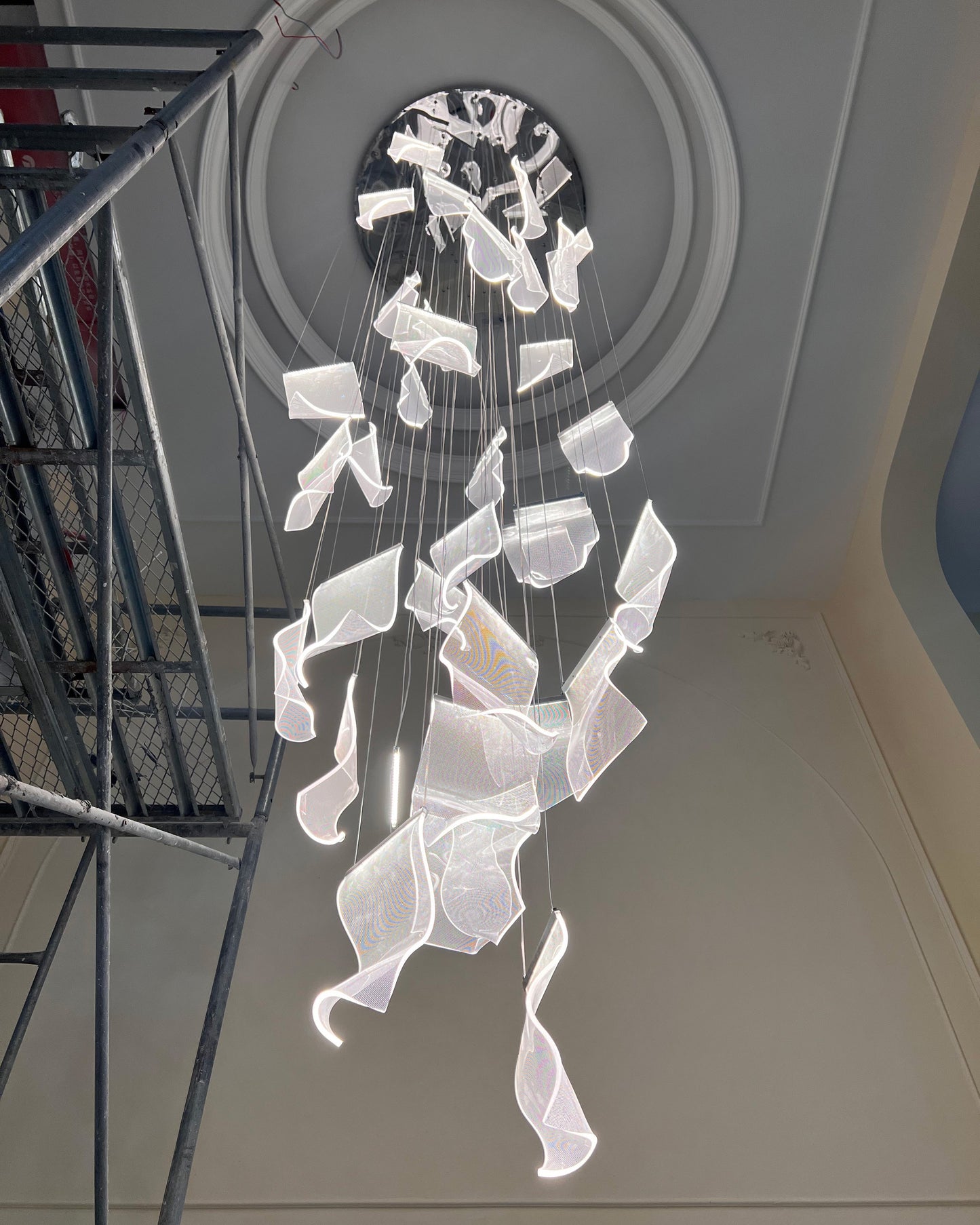 Brass Breeze Chandelier