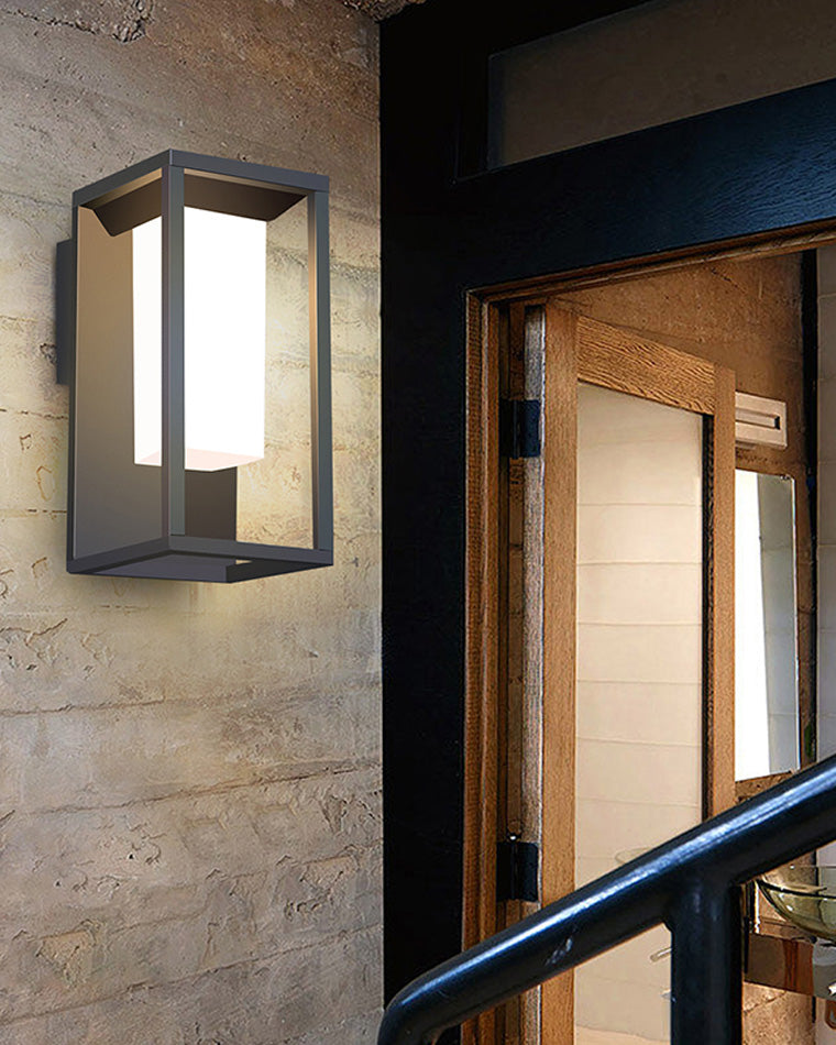 Astra Outdoor Wall Light – Contemporary Elegance and Welcoming Light