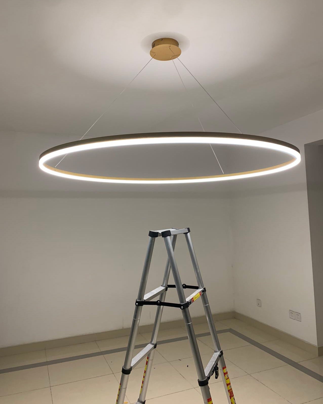 Minimalist Circular Chandelier