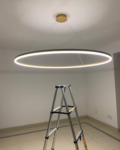 Minimalist Circular Chandelier