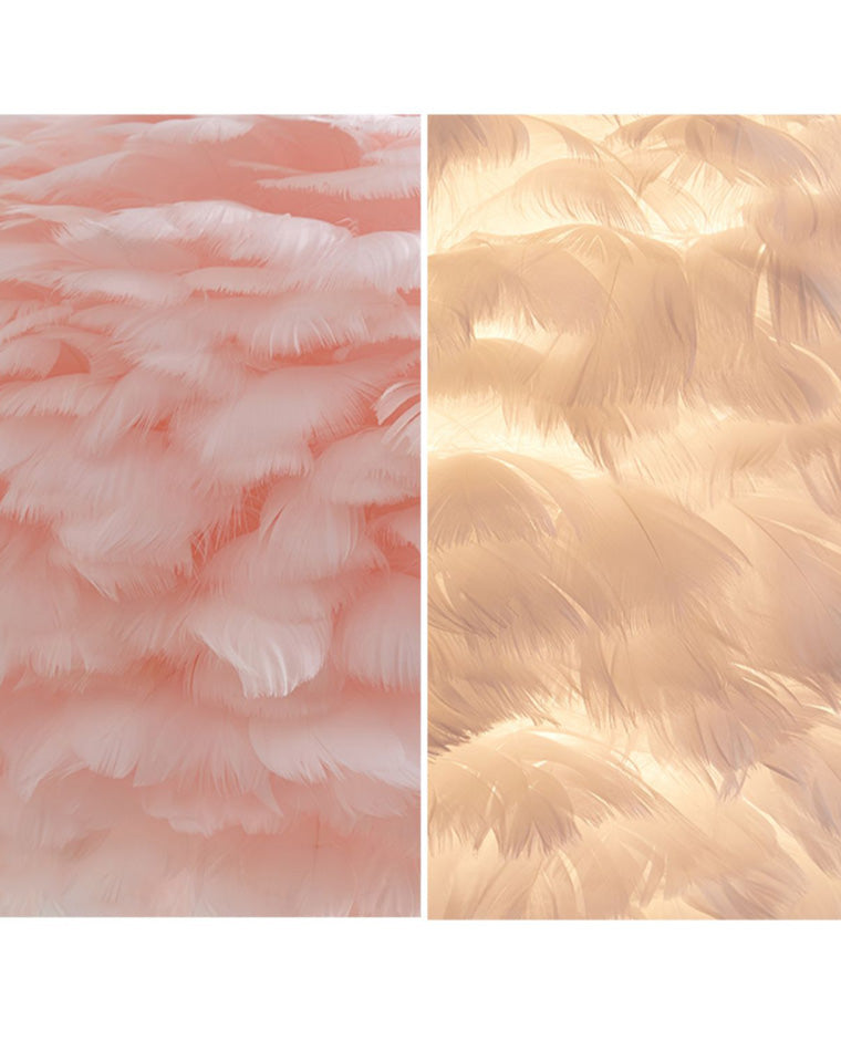 Table Lamp - Globe Feather