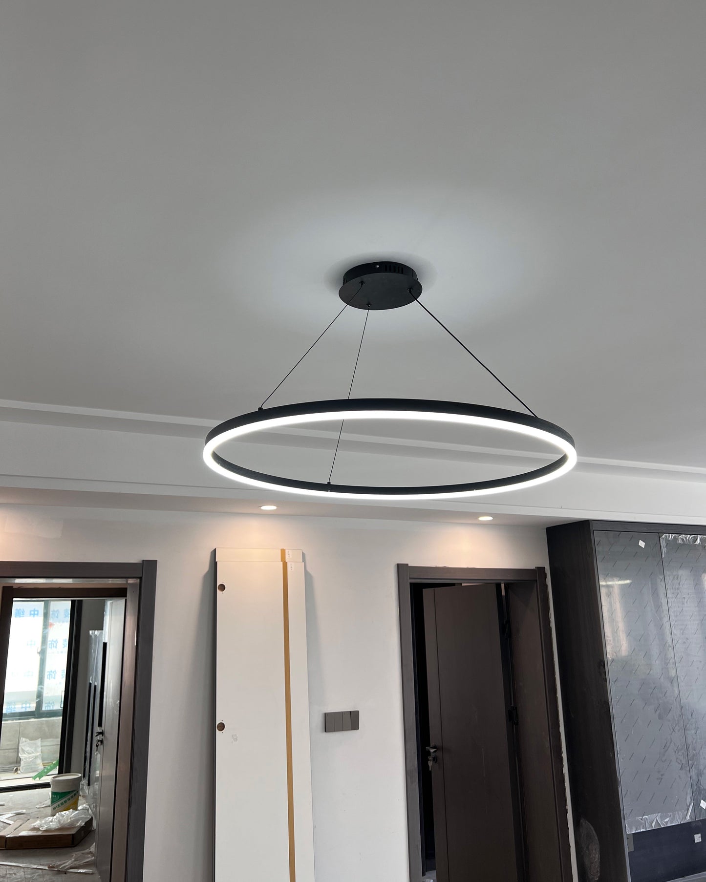 Minimalist Circular Chandelier