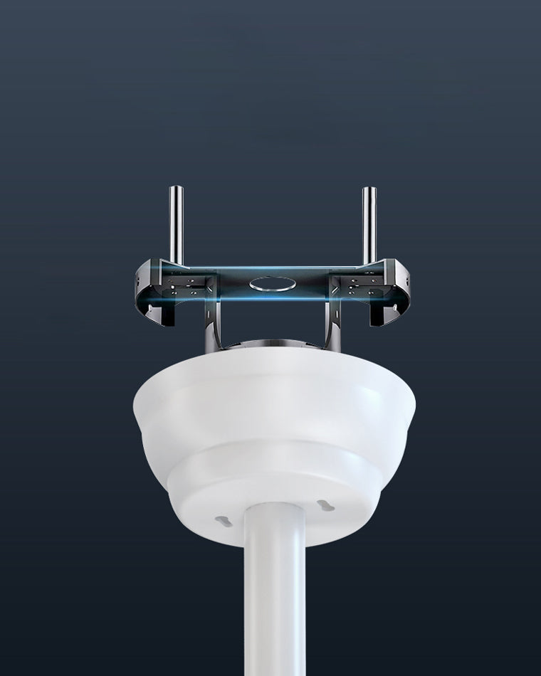 LuminaFlow LED Fan