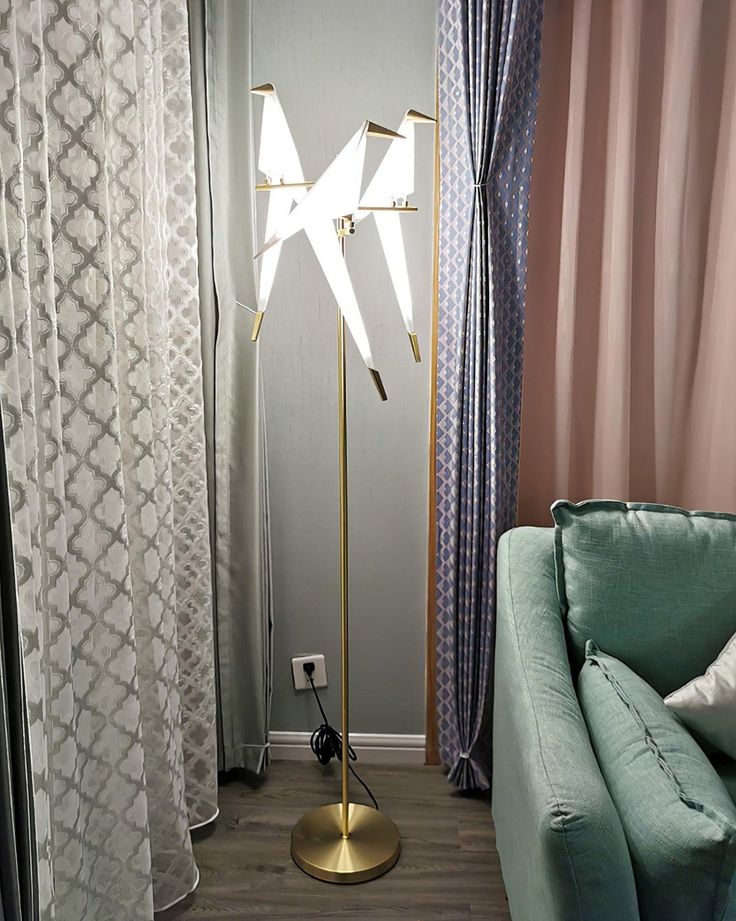 Origami Avian Floor Lamp