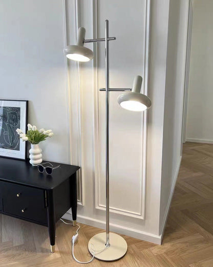 Lampadaire Double Orientable Style Bauhaus