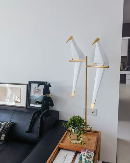 Origami Avian Floor Lamp