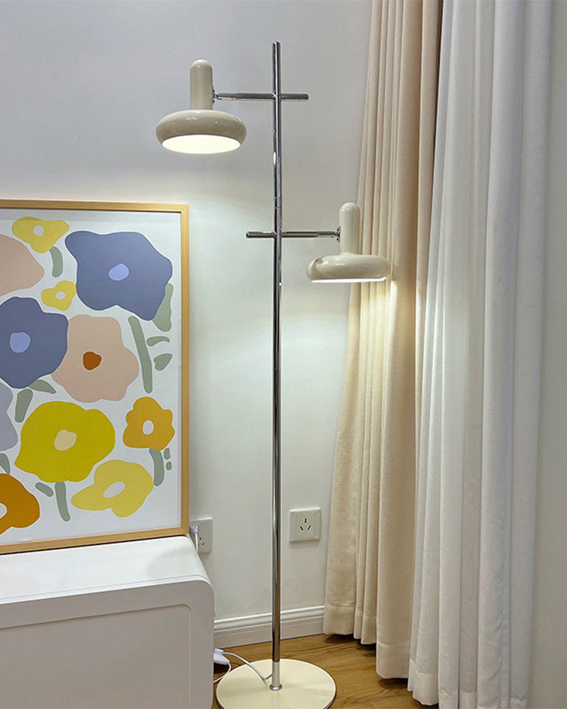 Lampadaire Double Orientable Style Bauhaus
