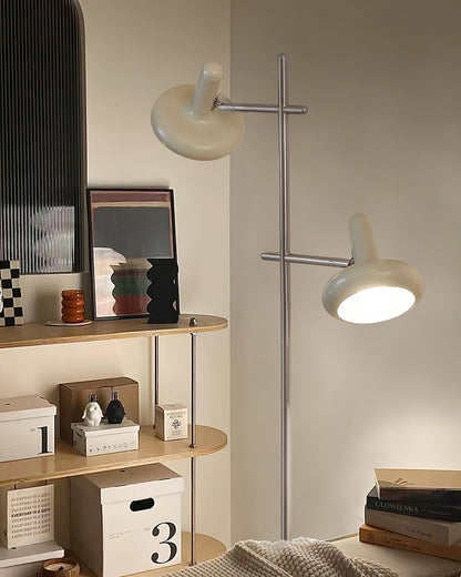 Lampadaire Double Orientable Style Bauhaus