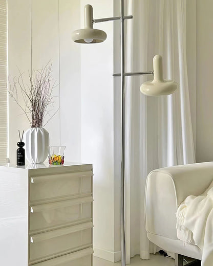 Lampadaire Double Orientable Style Bauhaus