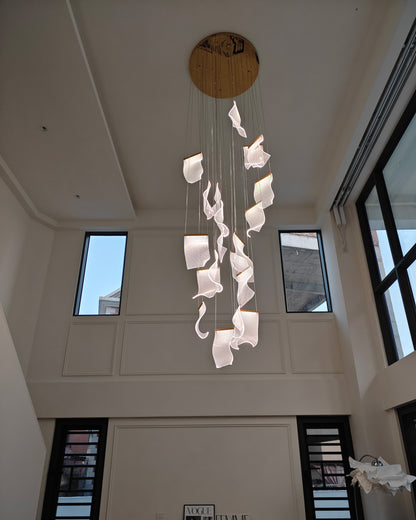 Brass Breeze Chandelier