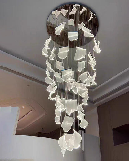 Brass Breeze Chandelier