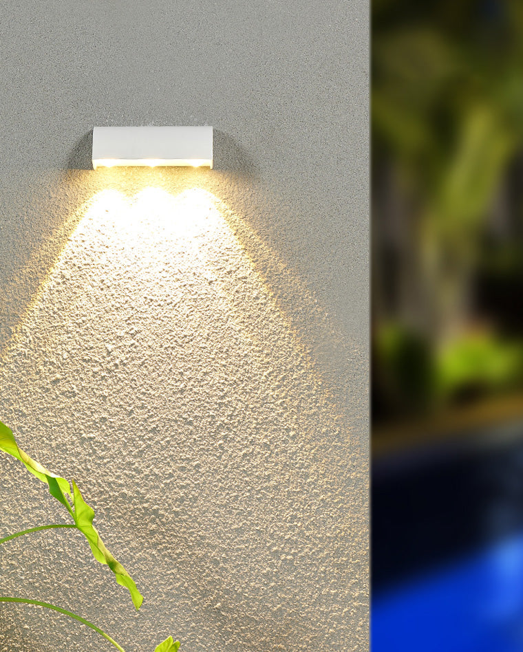 Applique Murale Extérieure Downlight Noire – Éclairage Minimaliste et Élégance Moderne