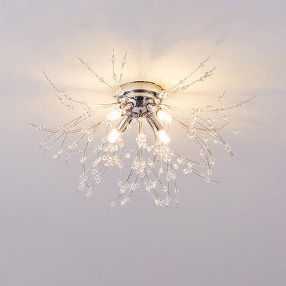 Dandelion Crystal Ceiling Light