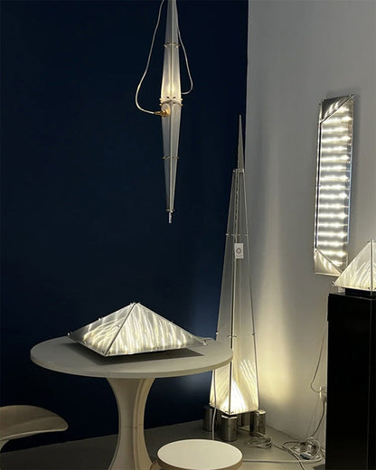 Pyramid Table Lamp