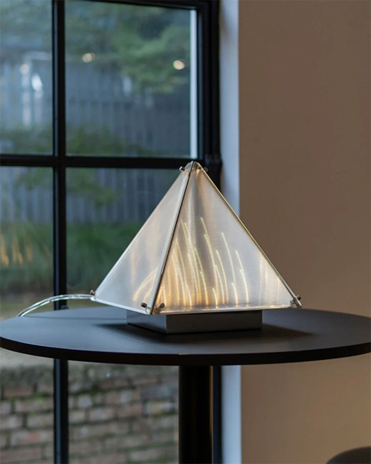 Pyramid Table Lamp