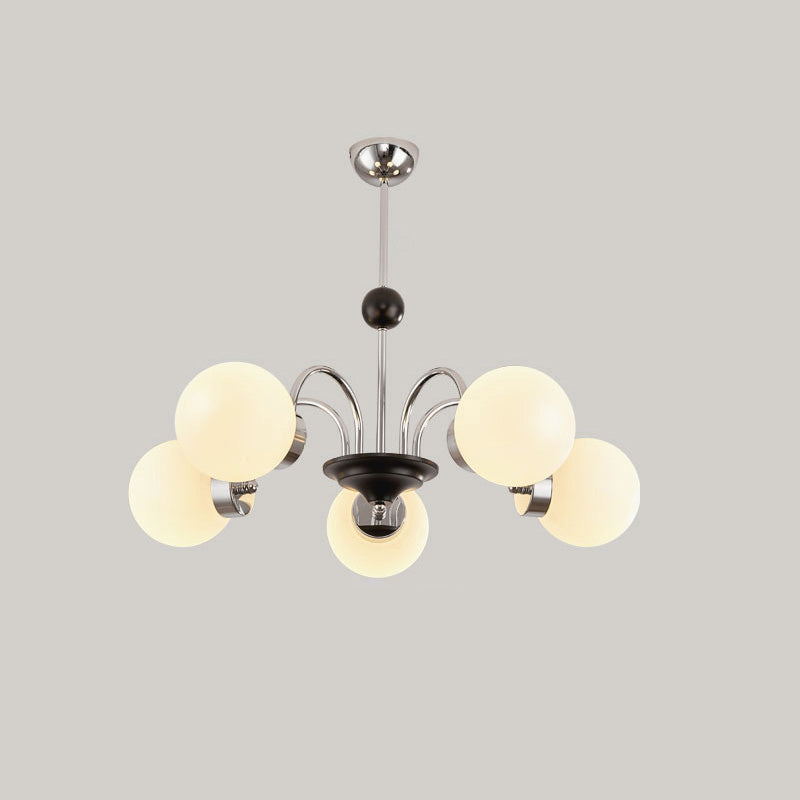 Opaline Orbit Chandelier