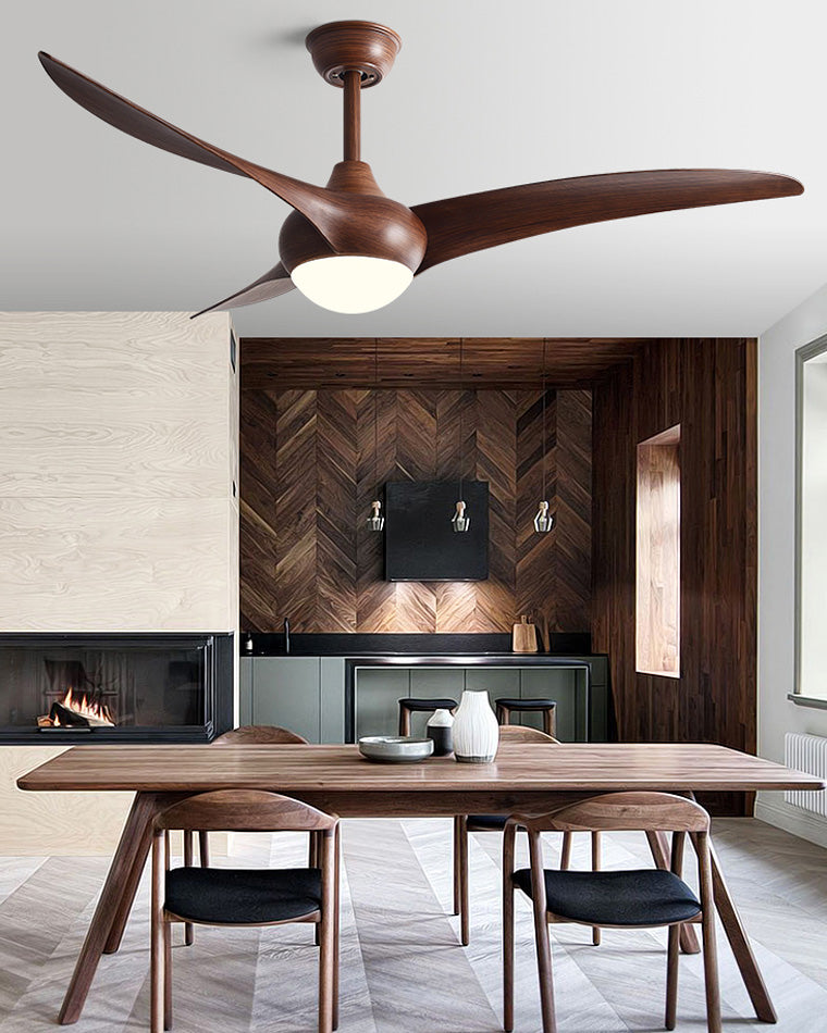 Elegant Wave Ceiling Fan