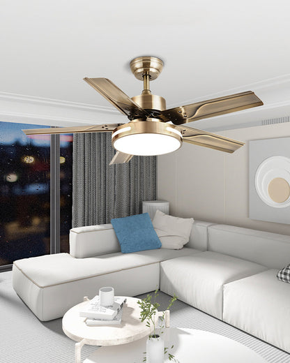 AeroSteel Industrial Metal Ceiling Fan