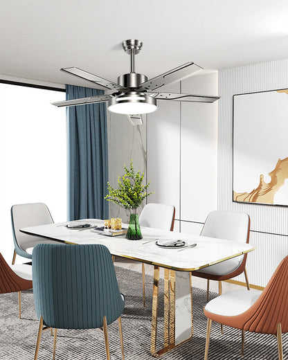 AeroSteel Industrial Metal Ceiling Fan