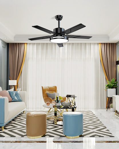 AeroSteel Industrial Metal Ceiling Fan