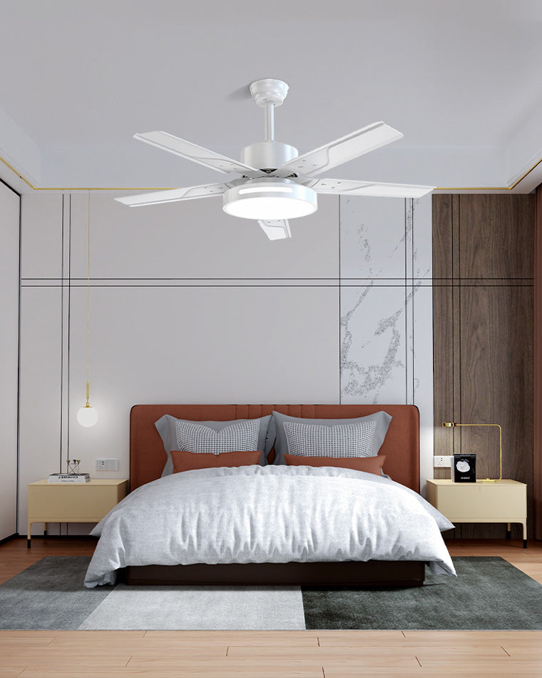 AeroSteel Industrial Metal Ceiling Fan