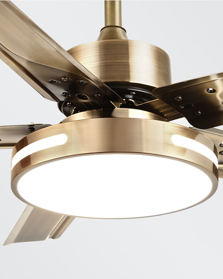 AeroSteel Industrial Metal Ceiling Fan