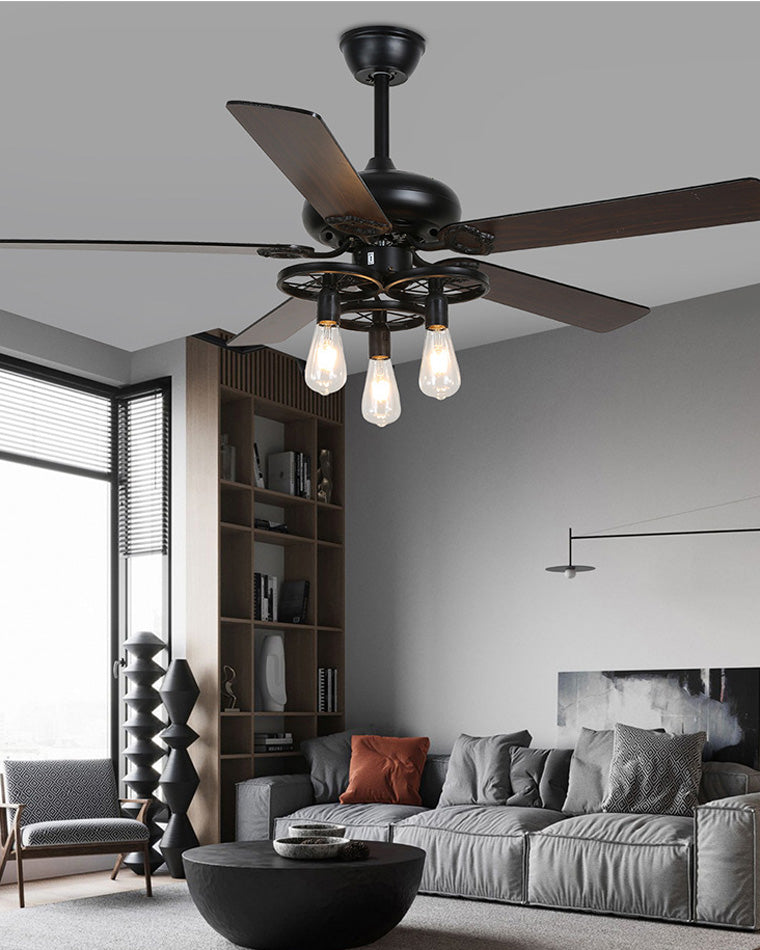 UrbanSteel LED Fan