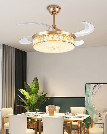 Retractable Ceiling Fan - Cristalys