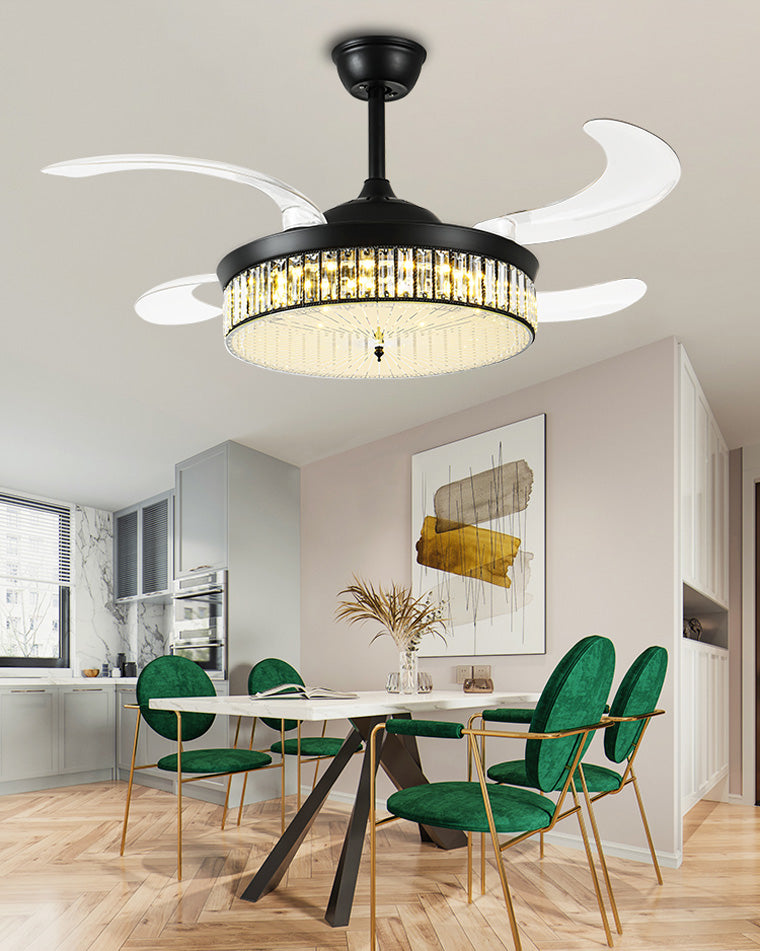 Retractable Ceiling Fan - Cristalys