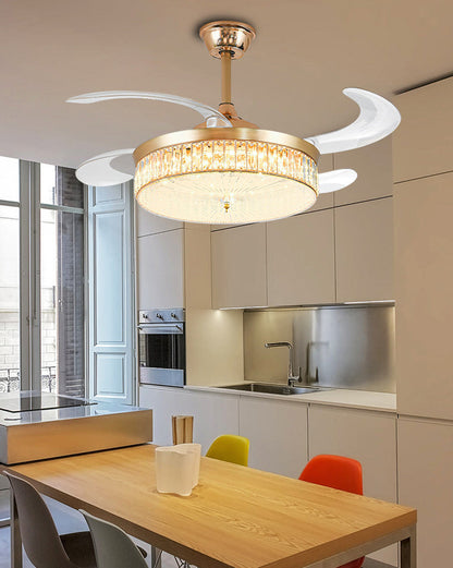 Retractable Ceiling Fan - Cristalys