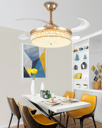 Retractable Ceiling Fan - Cristalys