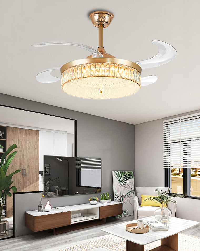 Retractable Ceiling Fan - Cristalys