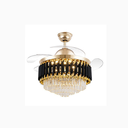 CrystalLux retractable fan