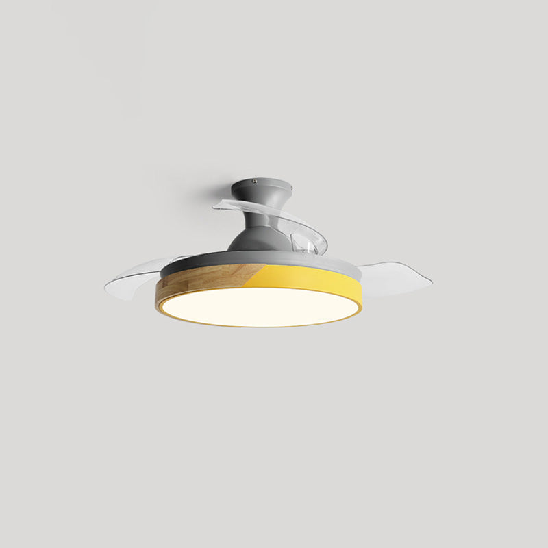 Scandinavian Ceiling Fan with Lighting