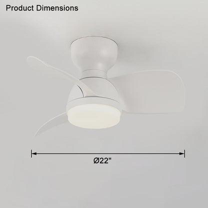 Hugger Flush Mount Ceiling Fan