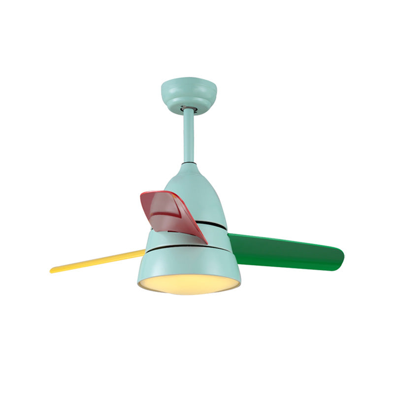 Compact 3-blade ceiling fan - Briza Color