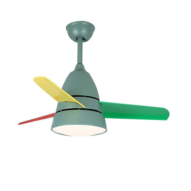 Compact 3-blade ceiling fan - Briza Color