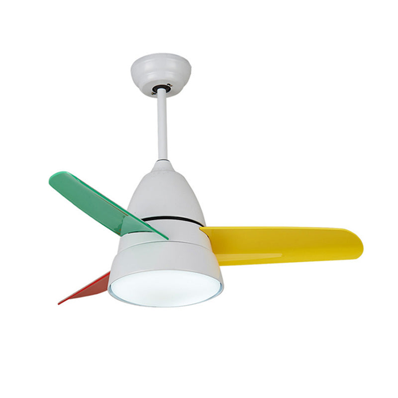 Compact 3-blade ceiling fan - Briza Color