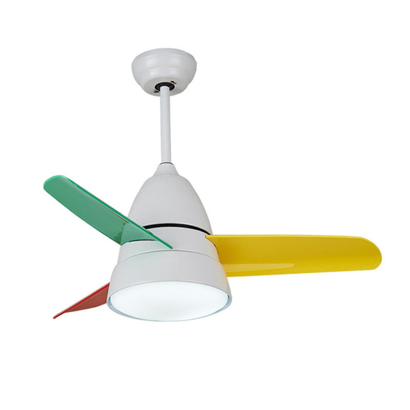 Compact 3-blade ceiling fan - Briza Color