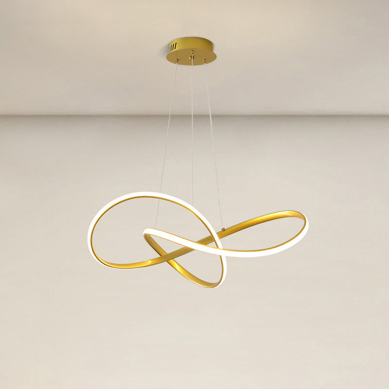 Infinity Ribbon Chandelier