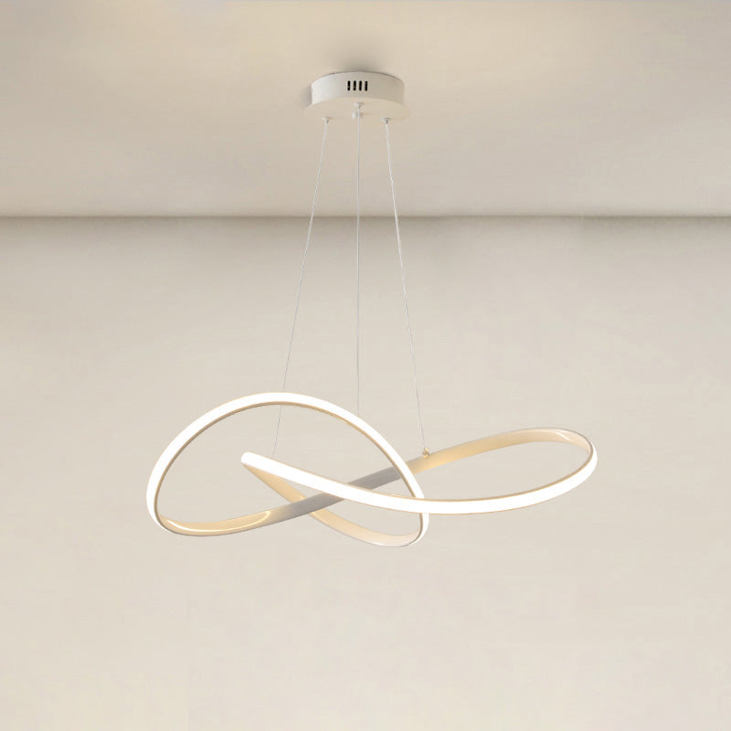 Infinity Ribbon Chandelier