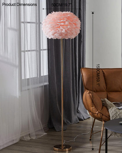 Lampadaire Trépied "Feather"