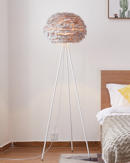 Lampadaire Trépied "Feather"