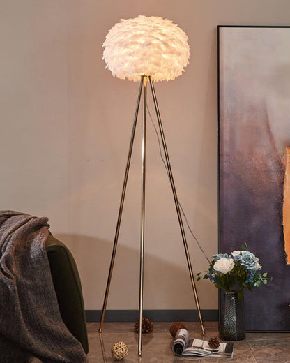 Lampadaire Trépied "Feather"