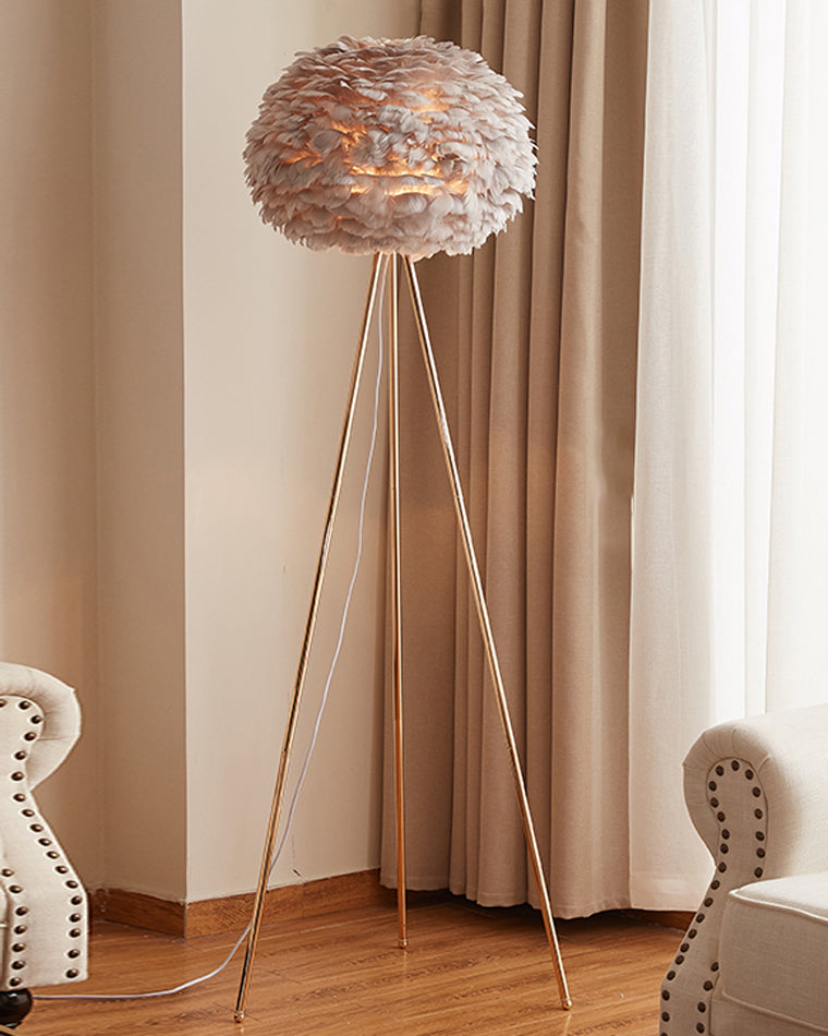 Lampadaire Trépied "Feather"
